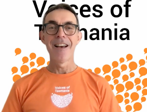 Voices of Tasmania Convenor Michael Roberts interviewed by Leon Compton